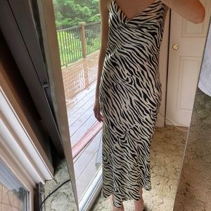Dress- Zebra Print Size Small